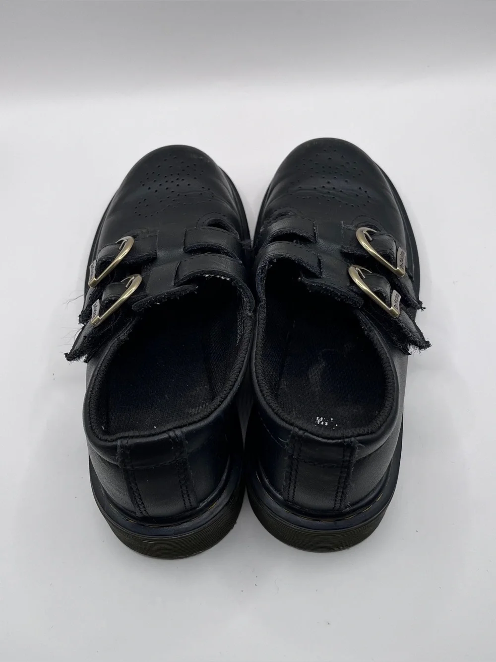 DR. Martens 8065 SOFTY T LEATHER MARY JANE SHOES black big girl size 1